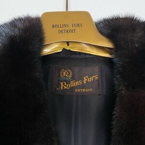 Women's Black Fur Coat